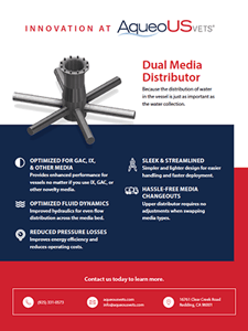 AqueoUS Vets Dual Media Distributor