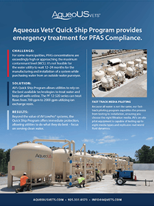 AqueoUS Vets QuickShip Program