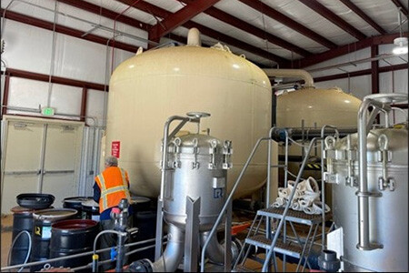 Shaw Air Force Base uses IX for PFAS Removal
