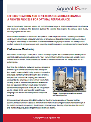 White Paper Filtration Media Exchange and Disposal