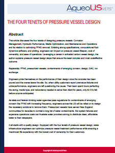 White Paper: The Four Tenets of Pressure Vessel Design