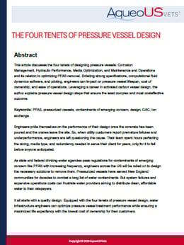 AV White Paper: The Four Tenets of Pressure Vessel Design